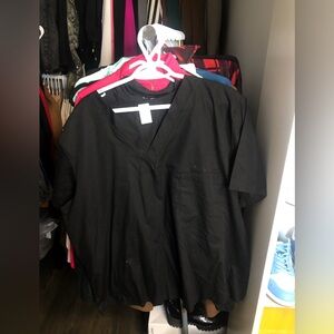 Healthcare worker scrub